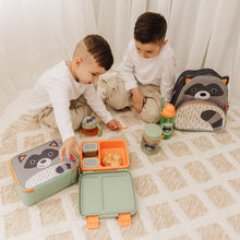 Load image into Gallery viewer, Skip Hop Zoo Bento Lunch Box - Raccoon
