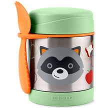 Load image into Gallery viewer, Skip Hop Zoo Insulated Food Jar - Raccoon
