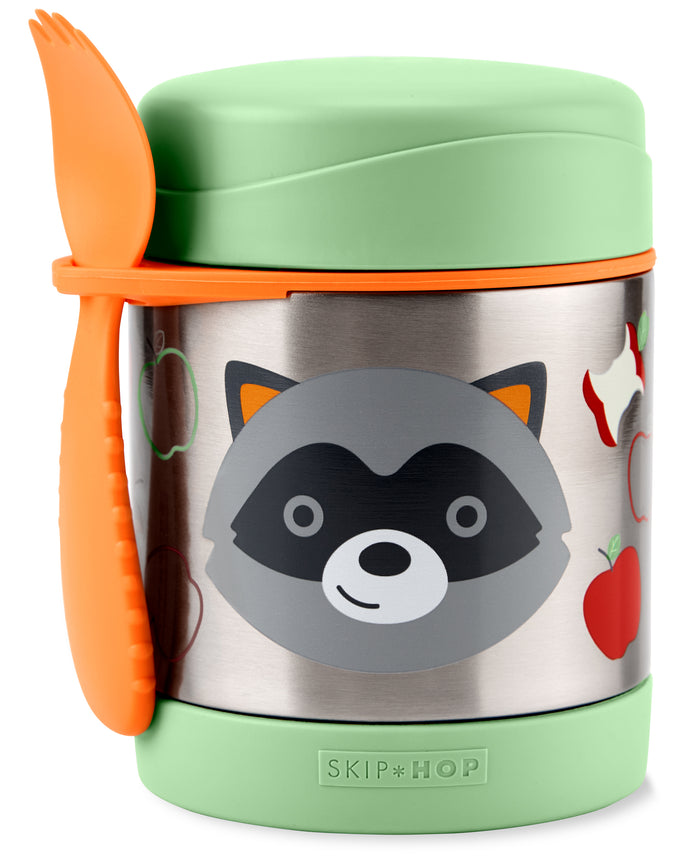 Skip Hop Zoo Insulated Food Jar - Raccoon