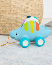 Load image into Gallery viewer, Skip Hop Explore &amp; More Dinosaur 3-in-1 Musical Pull Toy
