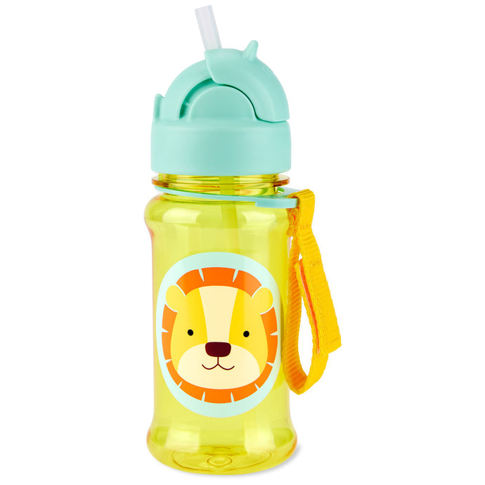 Skip Hop Zoo Tritan Renew Straw Bottle - Lion