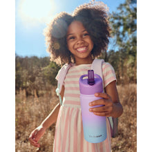 Load image into Gallery viewer, Skip Hop Wander Stainless Steel Water Bottle - Ombre Purple
