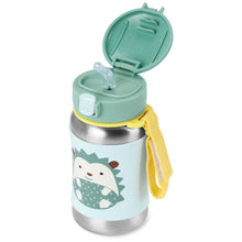 Load image into Gallery viewer, Skip Hop Zoo Stainless Steel Straw Bottle - Hedgehog

