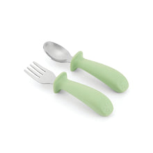 Load image into Gallery viewer, Skip Hop Besties Squad Fork &amp; Spoon Set - Green
