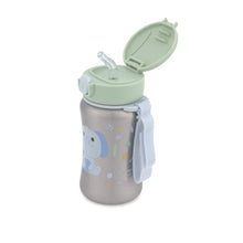 Load image into Gallery viewer, Skip Hop Besties Squad Stainless Steel Straw Bottle - Elephant
