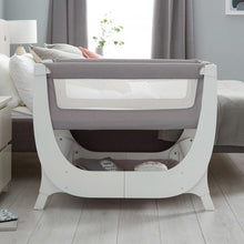 Load image into Gallery viewer, Shnuggle Air Bedside Crib - Dove Grey
