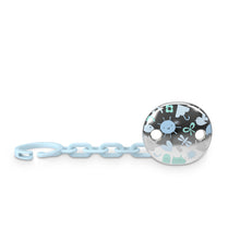 Load image into Gallery viewer, Suavinex Memories Jewel Chain Soother Clip - Blue
