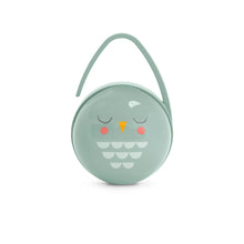 Load image into Gallery viewer, Suavinex Duo Soother Case - Bonhomia Owl Green
