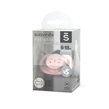 Load image into Gallery viewer, Suavinex Premium Soother with SX Pro Physiological Silicone Teat 6-18M - Bonhomia Owl Pink
