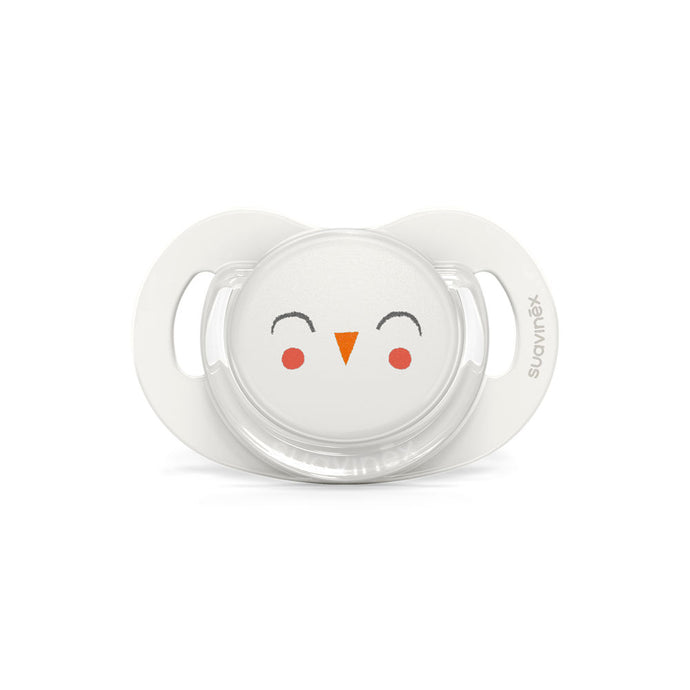 Suavinex Premium Soother with SX Pro Physiological Silicone Teat 6-18M - Bonhomia Owl Beige