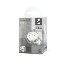 Load image into Gallery viewer, Suavinex Premium Soother with SX Pro Physiological Silicone Teat 18M+ - Bonhomia Feather Beige
