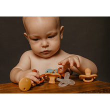 Load image into Gallery viewer, Suavinex Colour Essence All Silicone Soother with SX Pro Physiological Teat 6-18M - Mustard
