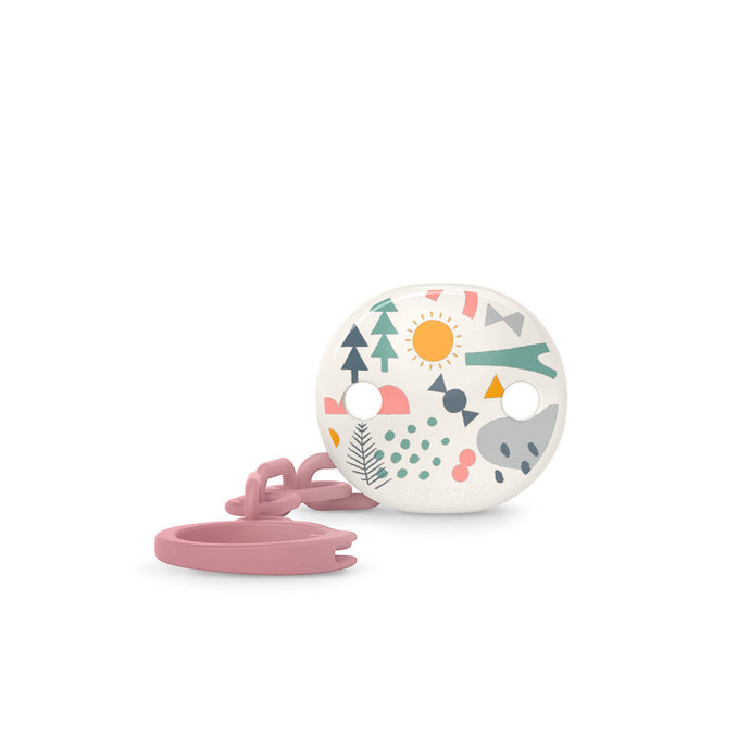 Suavinex A Walk In The Park Chain Soother Clip - Nude