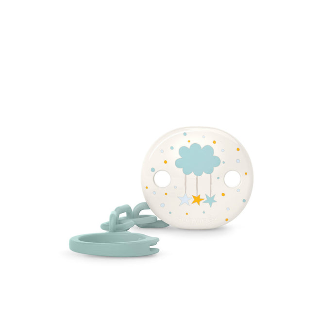 Suavinex Dreams Chain Soother Clip - Blue