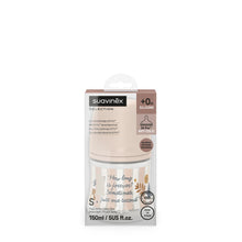 Load image into Gallery viewer, Suavinex Wonderland Baby Bottle SX Pro 150ml Slow Flow 0+ Months - Strips Pink
