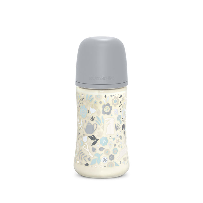 Suavinex Wonderland Baby Bottle SX Pro 270ml Medium Flow 3+ Months - Liberty Blue