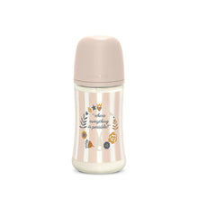 Load image into Gallery viewer, Suavinex Wonderland Baby Bottle SX Pro 270ml Medium Flow 3+ Months - Strips Pink
