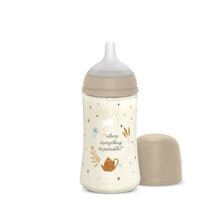 Load image into Gallery viewer, Suavinex Wonderland Baby Bottle SX Pro 270ml Medium Flow 3+ Months - Circle Neutral
