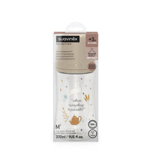 Load image into Gallery viewer, Suavinex Wonderland Baby Bottle SX Pro 270ml Medium Flow 3+ Months - Circle Neutral
