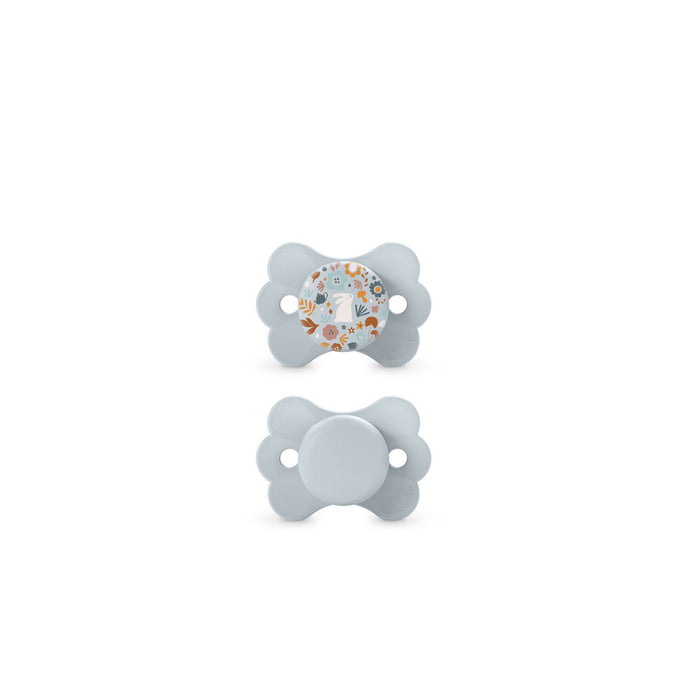Suavinex Wonderland Butterfly SX Pro Soother 0-6 Months 2 Pack - Liberty Blue