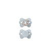 Suavinex Wonderland Butterfly SX Pro Soother 0-6 Months 2 Pack - Liberty Blue