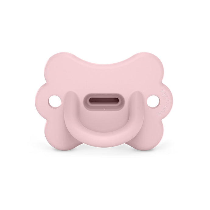 Suavinex Colour Essence Butterfly All Silicone SX Pro Soother 0-6 Months - Rosewater