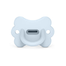 Load image into Gallery viewer, Suavinex Colour Essence Butterfly All Silicone SX Pro Soother 0-6 Months - Ballad Blue
