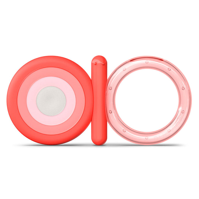 Suavinex Dragonfly Silicone Chilled Teething Ring - Pink