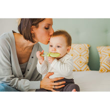 Load image into Gallery viewer, Suavinex Dragonfly Silicone Chilled Teething Ring - Blue
