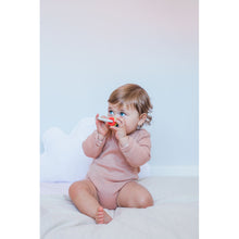 Load image into Gallery viewer, Suavinex Cloud Silicone Educational Teething Ring - Multicolor
