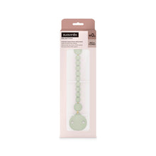 Load image into Gallery viewer, Suavinex Silicone Bobble Soother Clip - colour Essence Green
