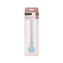Load image into Gallery viewer, Suavinex Silicone Bobble Soother Clip - colour Essence Blue
