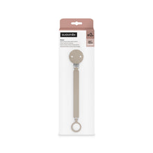 Load image into Gallery viewer, Suavinex Wonder Silicone Soother Clip - Grey Cloud
