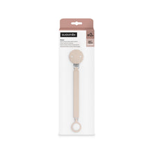 Load image into Gallery viewer, Suavinex Wonder Silicone Soother Clip - Mauve Chalk
