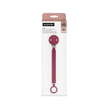 Load image into Gallery viewer, Suavinex Wonder Silicone Soother Clip - Viva Magenta
