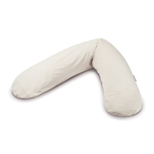 Load image into Gallery viewer, Theraline The Original Maternity and Nursing Pillow Cover - Pebble Grey Bamboo
