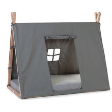 Load image into Gallery viewer, Childhome Tipi Bed Cover - Grey - 70x140 CM
