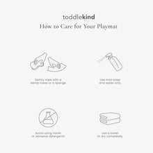 Load image into Gallery viewer, Toddlekind Prettier Puzzle Playmat - Kyte - Mocha
