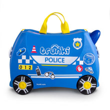 Load image into Gallery viewer, Trunki Ride on Luggage - Percy Police Car
