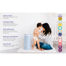 Load image into Gallery viewer, Ubbi Nappy Pail - Ivory
