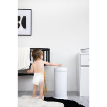 Load image into Gallery viewer, Ubbi Nappy Pail - Matte White
