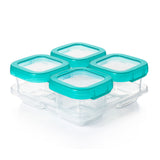 OXO Tot Baby Blocks Freezer Storage Containers 6 oz - Teal