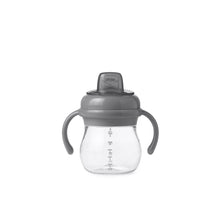 Load image into Gallery viewer, OXO Tot Grow Soft Spout Cup with Removable Handles - Grey
