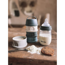 Load image into Gallery viewer, Beaba Formula and Snack Container - Mineral Grey/Blue
