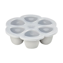 Load image into Gallery viewer, Beaba Multiportions Silicone Freezer Tray 6 X 150ml - Grey
