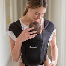 Load image into Gallery viewer, Ergobaby Embrace Newborn Carrier - Pure Black (4)
