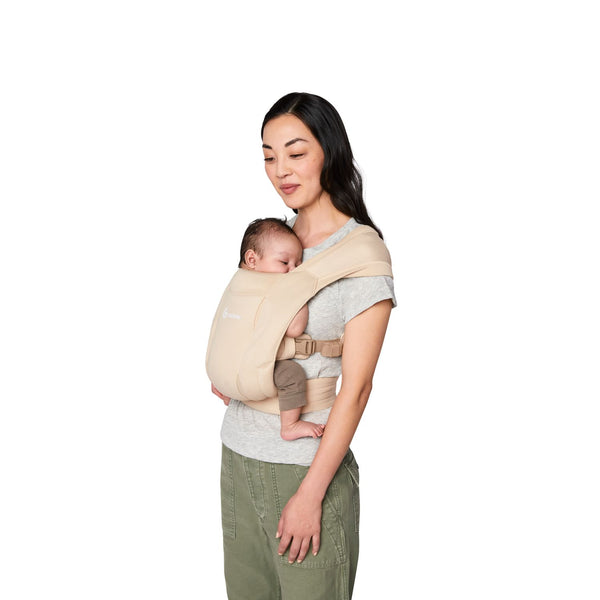 Ergobaby Embrace Soft Air Mesh Newborn Baby Carrier - Cream