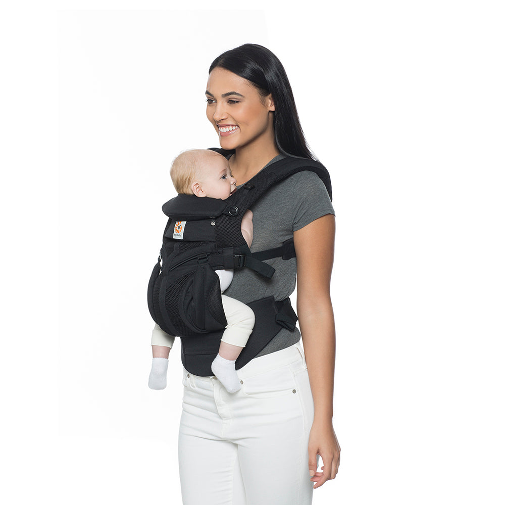 Ergobaby Omni 360 Cool Air Mesh Baby Carrier Onyx Black