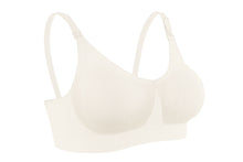 Load image into Gallery viewer, Bravado Designs Body Silk Seamless Nursing Bra - Sustainable - Antique White L
