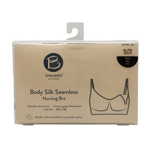 Load image into Gallery viewer, Bravado Designs Body Silk Seamless Nursing Bra - Sustainable - Black M
